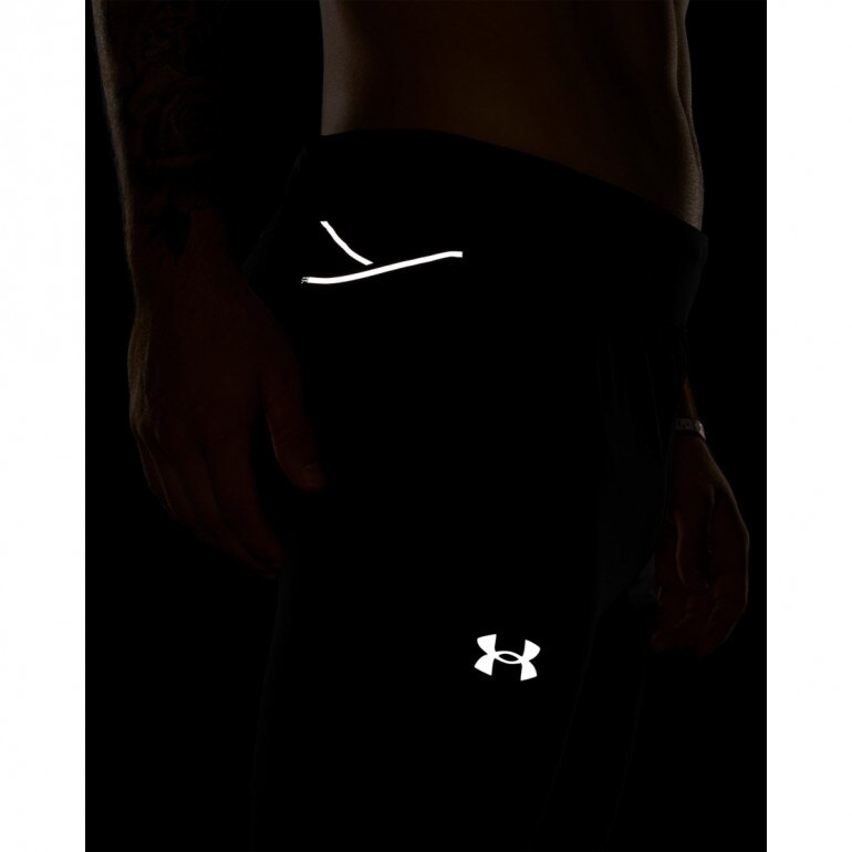 Męskie legginsy do biegania Under Armour Qualifier Elite Cold Tight - czarne