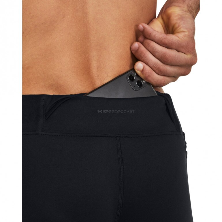 Męskie legginsy do biegania Under Armour Qualifier Elite Cold Tight - czarne