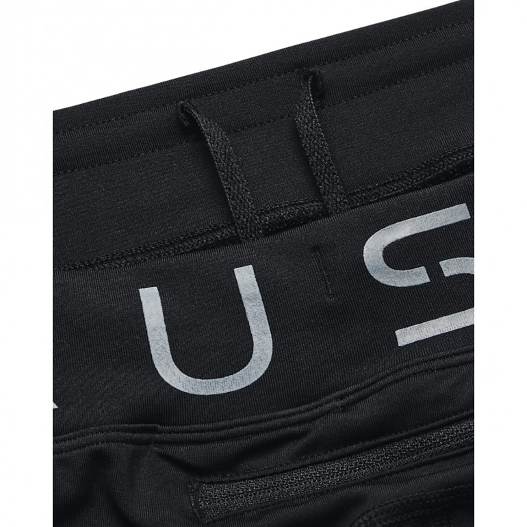 Męskie legginsy do biegania UNDER ARMOUR UA RUSH Stamina Tight - czarne