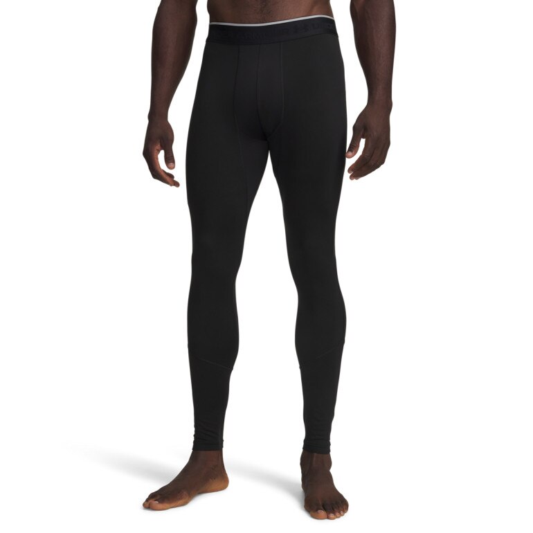 Męskie legginsy treningowe kompresyjne Under Armour UA Coldgear Elite Leggings - czarne