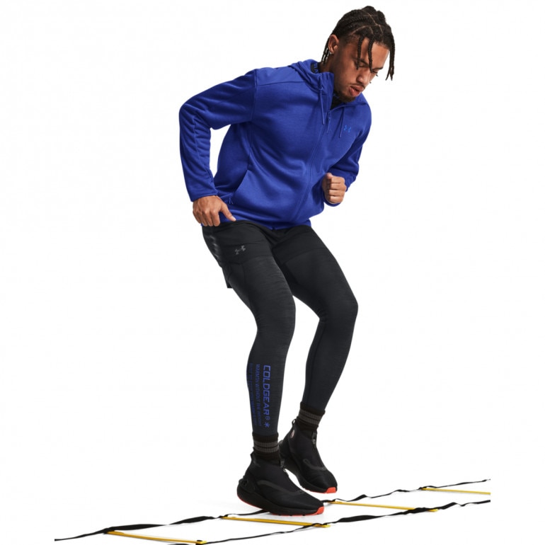 Męskie legginsy treningowe Under Armour UA CG Armour Twist Leggins - czarny 