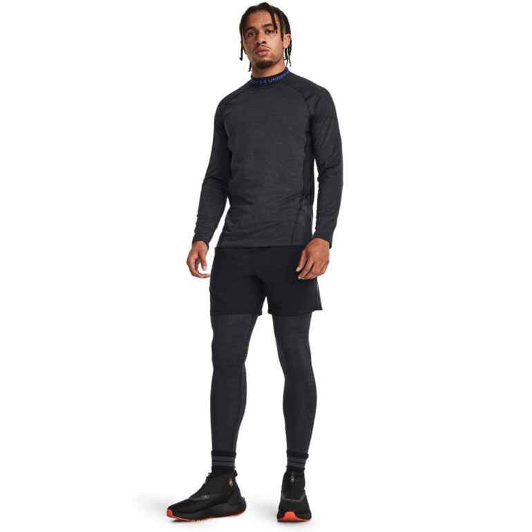 Męskie legginsy treningowe Under Armour UA CG Armour Twist Leggins - czarny 