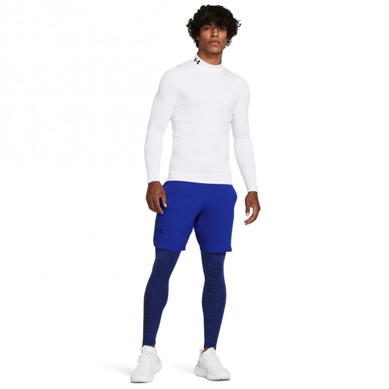 Męskie legginsy treningowe Under Armour UA CG Armour Twist Leggins - niebieski