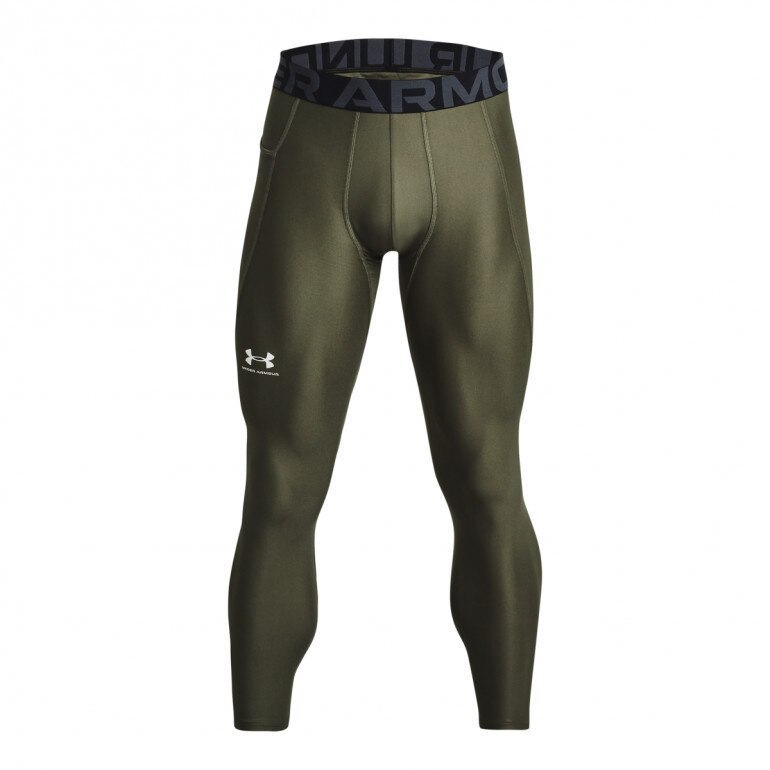 Męskie legginsy treningowe UNDER ARMOUR UA HG Armour Leggings - zielone
