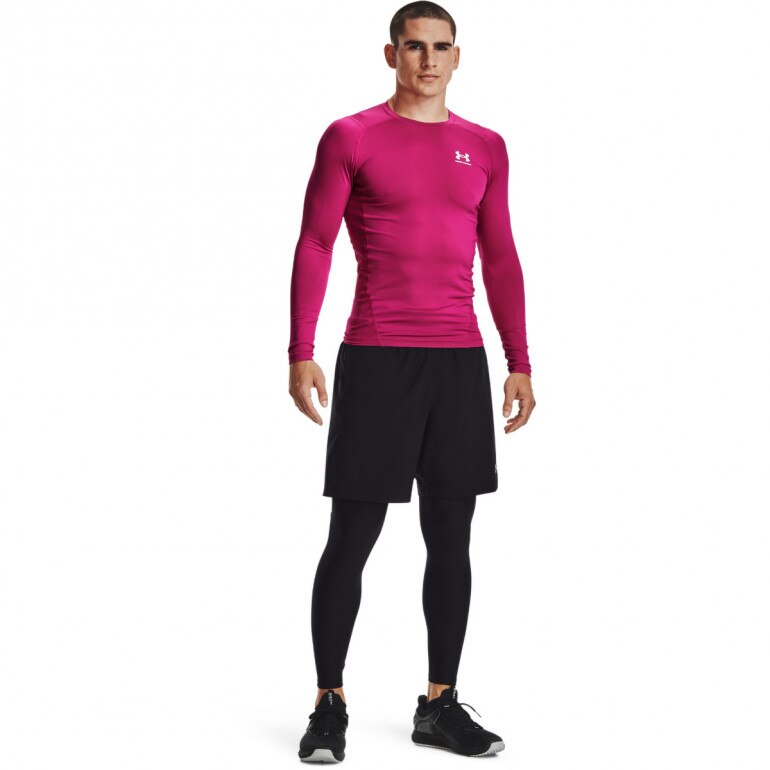 Męskie legginsy treningowe UNDER ARMOUR UA HG Armour Leggings - czarne