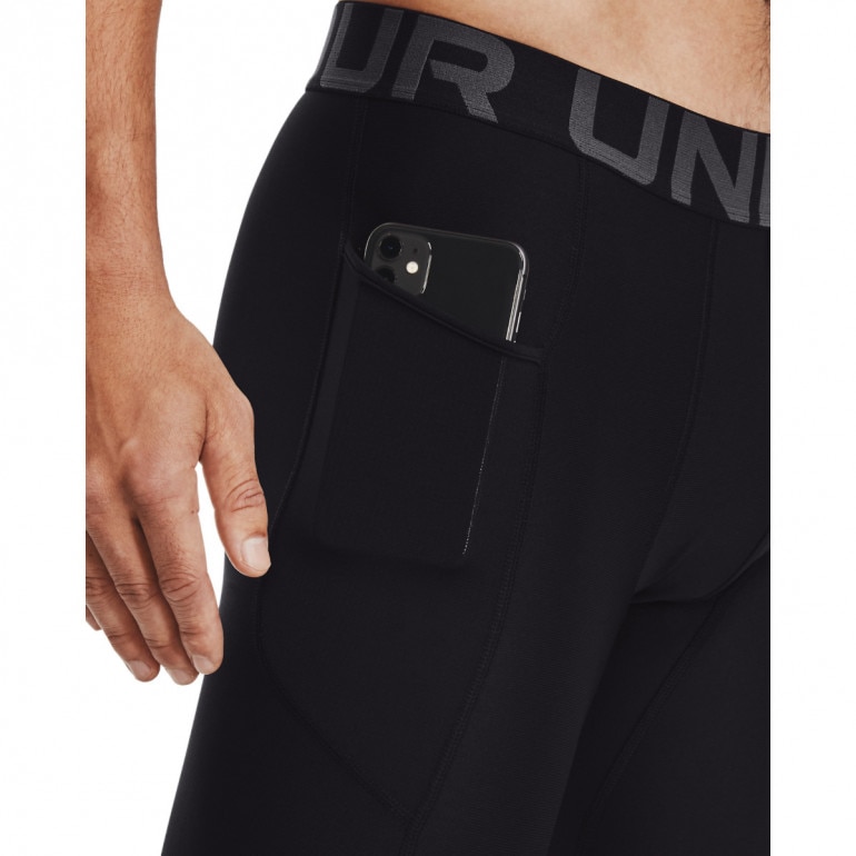 Męskie legginsy treningowe UNDER ARMOUR UA HG Armour Leggings - czarne