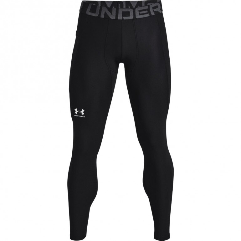Męskie legginsy treningowe UNDER ARMOUR UA HG Armour Leggings - czarne