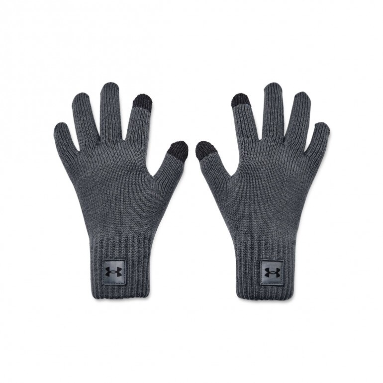 Męskie rękawiczki zimowe Under Armour UA Halftime Gloves - szare