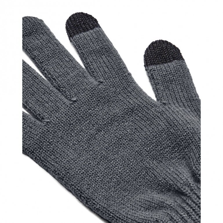 Męskie rękawiczki zimowe Under Armour UA Halftime Gloves - szare