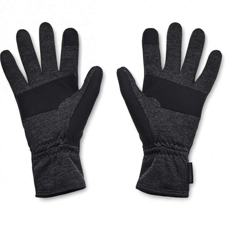 Męskie rękawiczki treningowe UNDER ARMOUR UA Storm Fleece Gloves - czarne