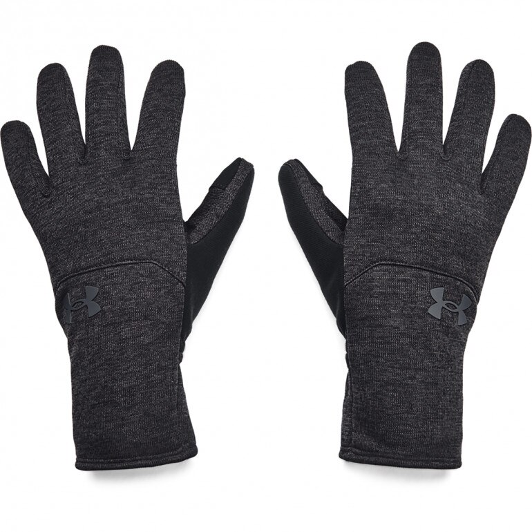 Męskie rękawiczki treningowe UNDER ARMOUR UA Storm Fleece Gloves - czarne