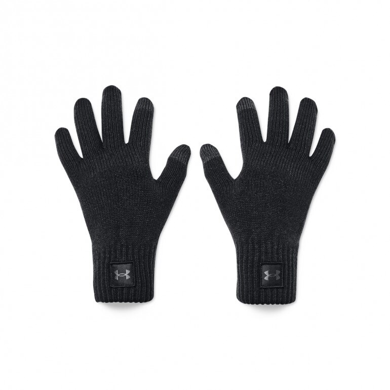Męskie rękawiczki zimowe Under Armour UA Halftime Gloves - czarne