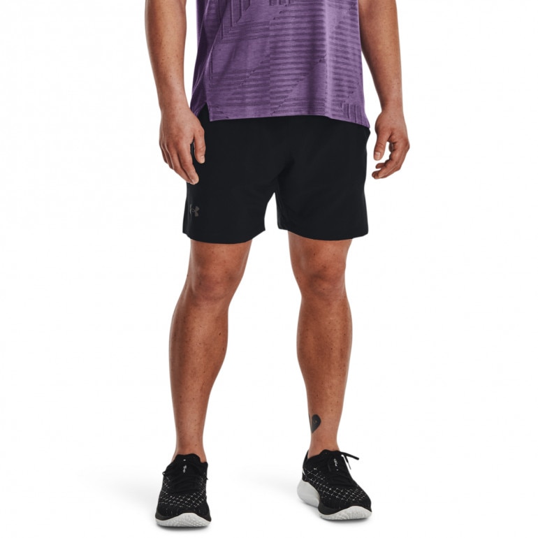 Męskie spodenki do biegania Under Armour LAUNCH ELITE 2in1 7''- czarne