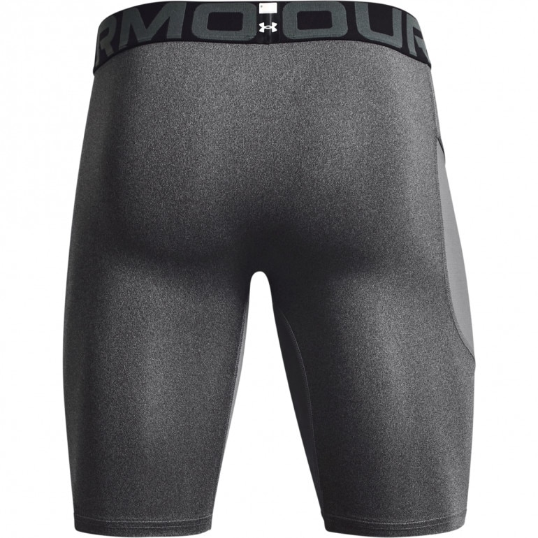 Męskie spodenki treningowe Under Armour HeatGear Pocket Long Shorts - szare