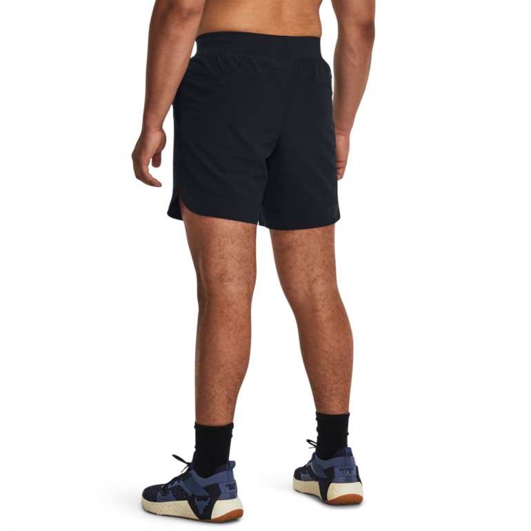 Męskie spodenki treningowe Under Armour Project Rock Unstoppable Sts - czarne