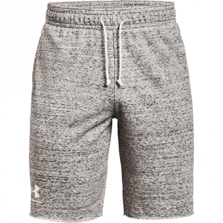 Męskie spodenki treningowe UNDER ARMOUR RIVAL TERRY SHORT - szare