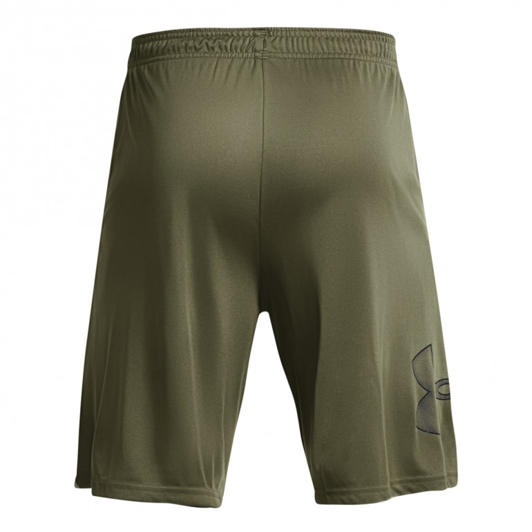 Męskie spodenki treningowe UNDER ARMOUR TECH GRAPHIC SHORT - oliwkowe/khaki