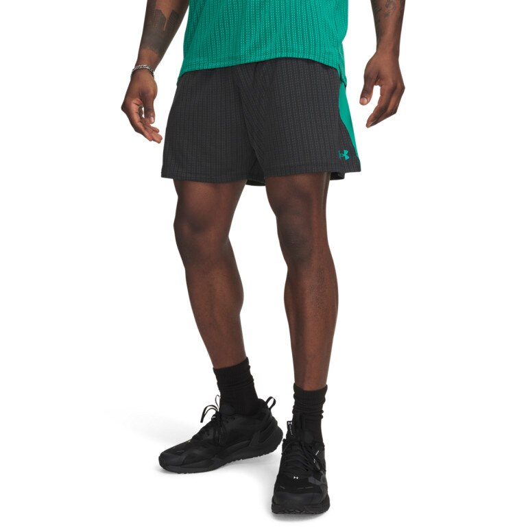 Męskie spodenki treningowe Under Armour Tech Vent 7in Jacq Shrts - czarne