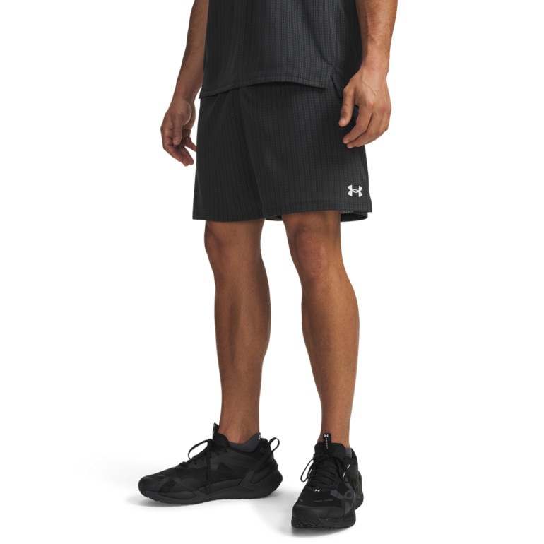 Męskie spodenki treningowe Under Armour Tech Vent 7in Jacq Shrts - czarne