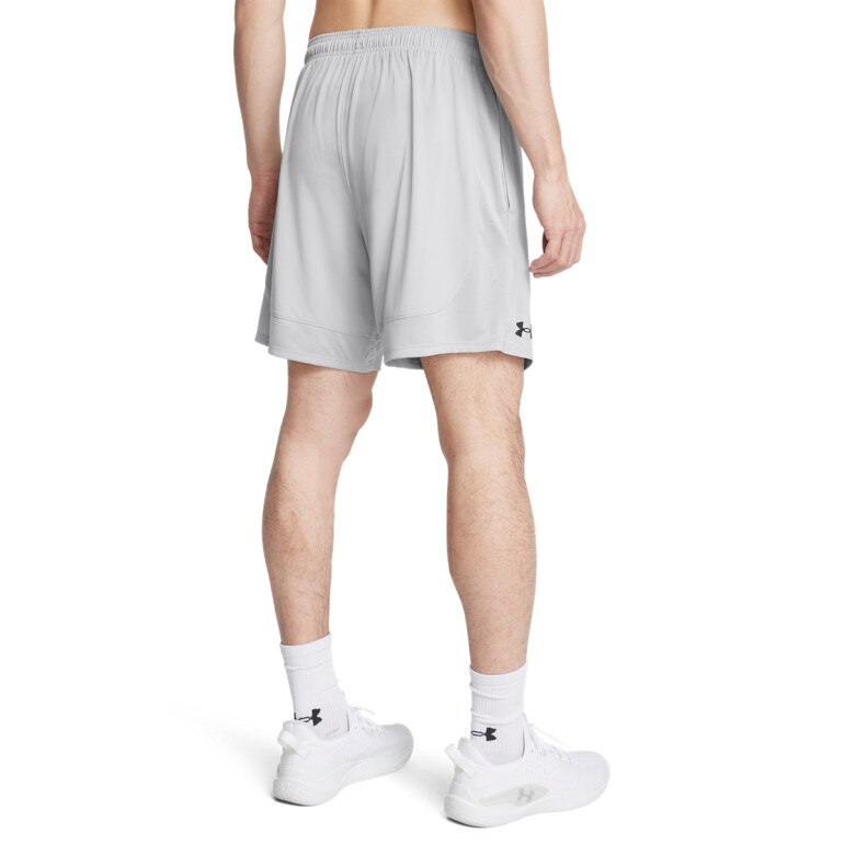 Męskie spodenki treningowe Under Armour UA Tech Vent 18 cm - białe