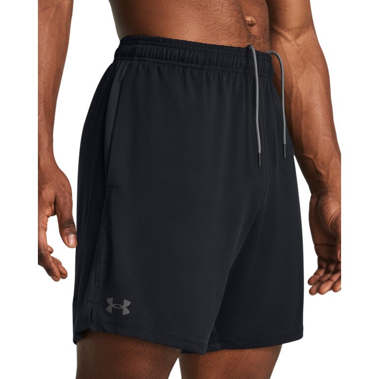 Męskie spodenki treningowe Under Armour UA Tech™ Vent 18 cm - czarne