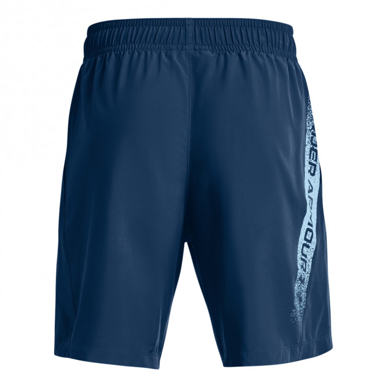Męskie spodenki treningowe UNDER ARMOUR UA Woven Graphic Shorts - granatowe