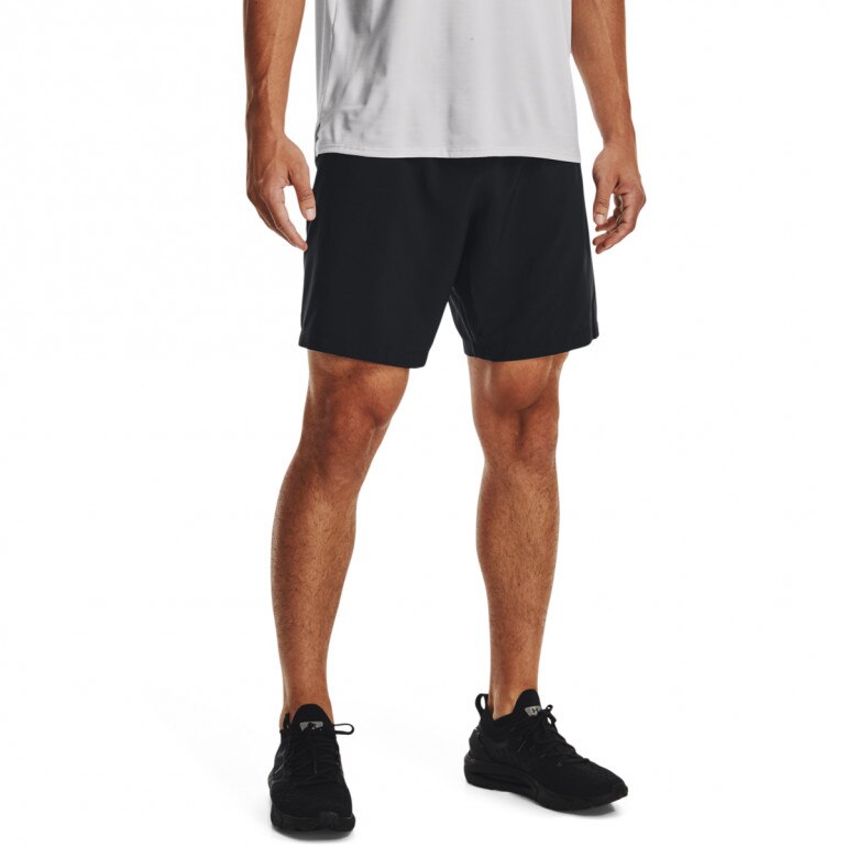 Męskie spodenki treningowe UNDER ARMOUR UA Woven Graphic Shorts - czarne