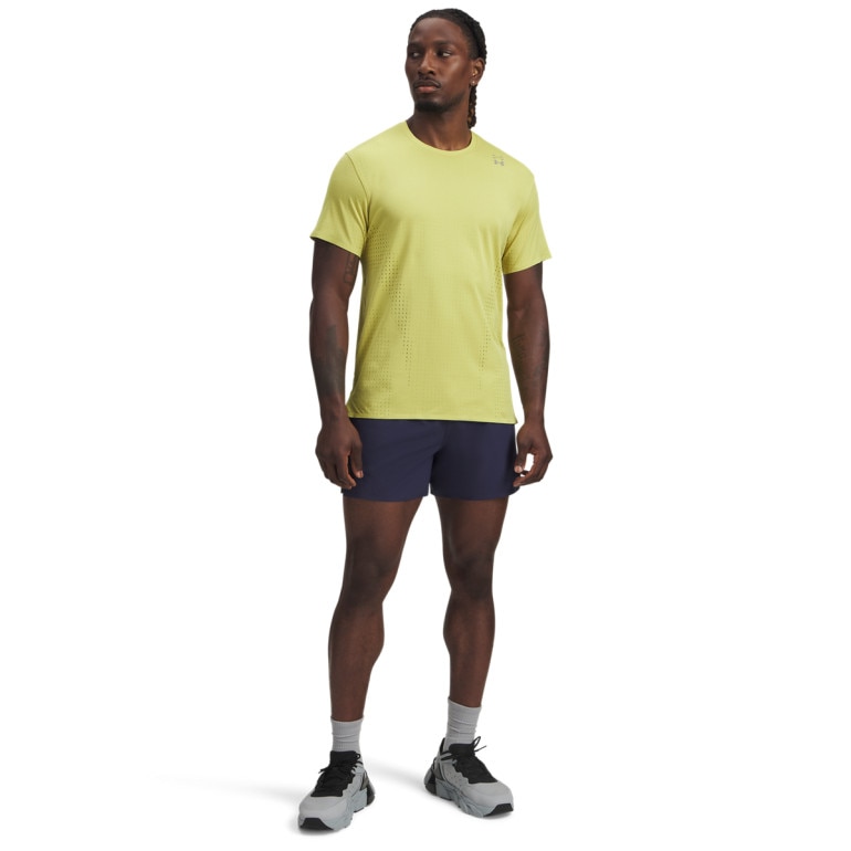 Męskie spodenki treningowe Under Armour UA Halo Train Short - granatowe 