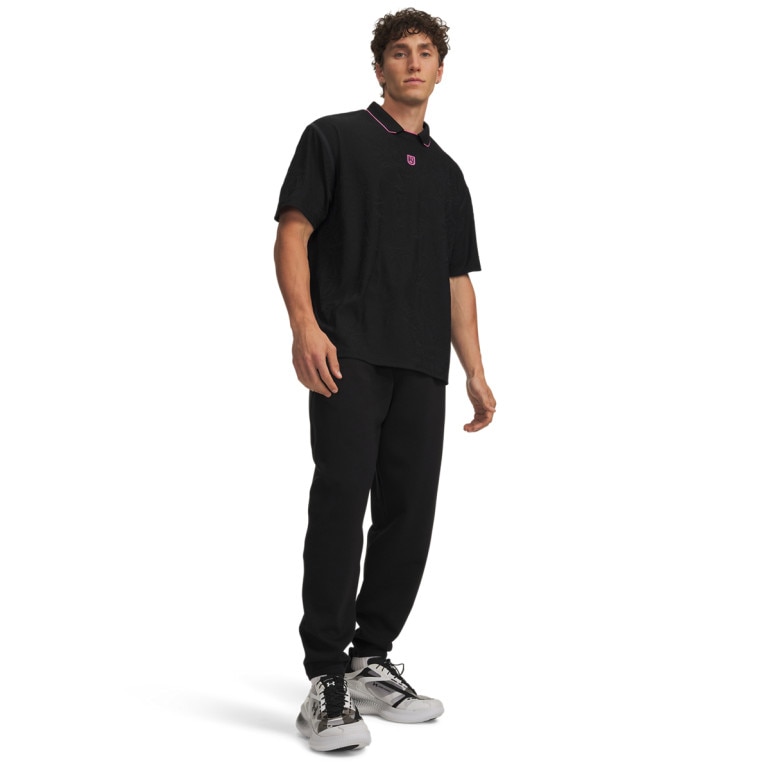 Męskie spodnie dresowe joggery Under Armour UA Unstoppable Flc Joggers - czarne
