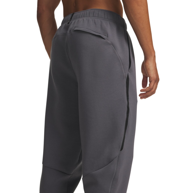 Męskie spodnie dresowe joggery Under Armour UA Unstoppable Flc Joggers - szare