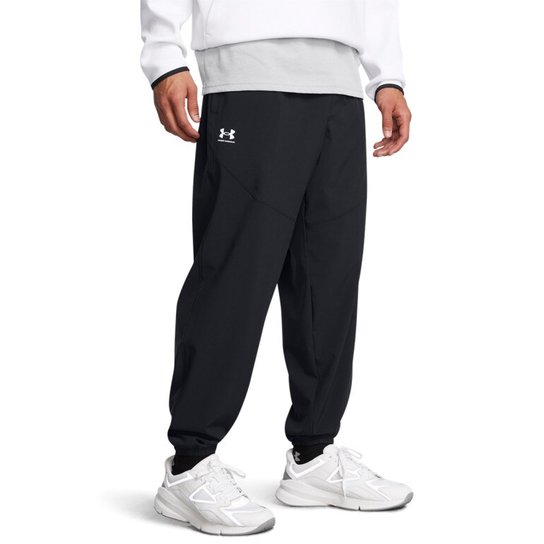 Męskie spodnie treningowe Under Armour UA Vibe Woven Pants - czarne