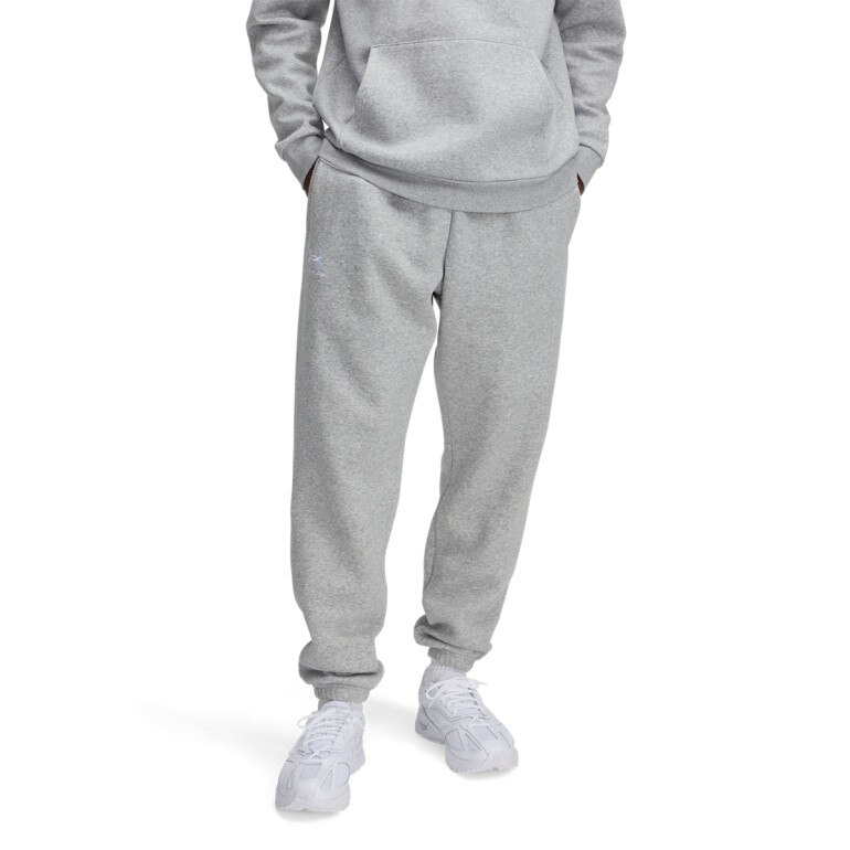 Męskie spodnie dresowe Under Armour UA Essential Fleece Jogger - szare