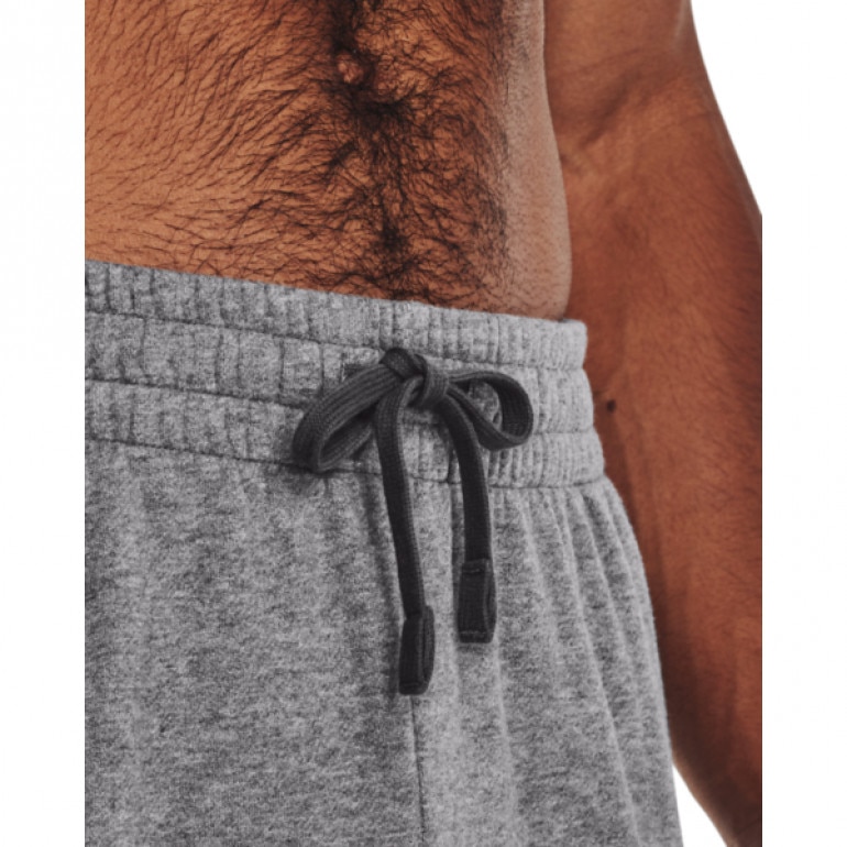 Męskie spodnie dresowe Under Armour UA Rival Fleece Joggers - szare