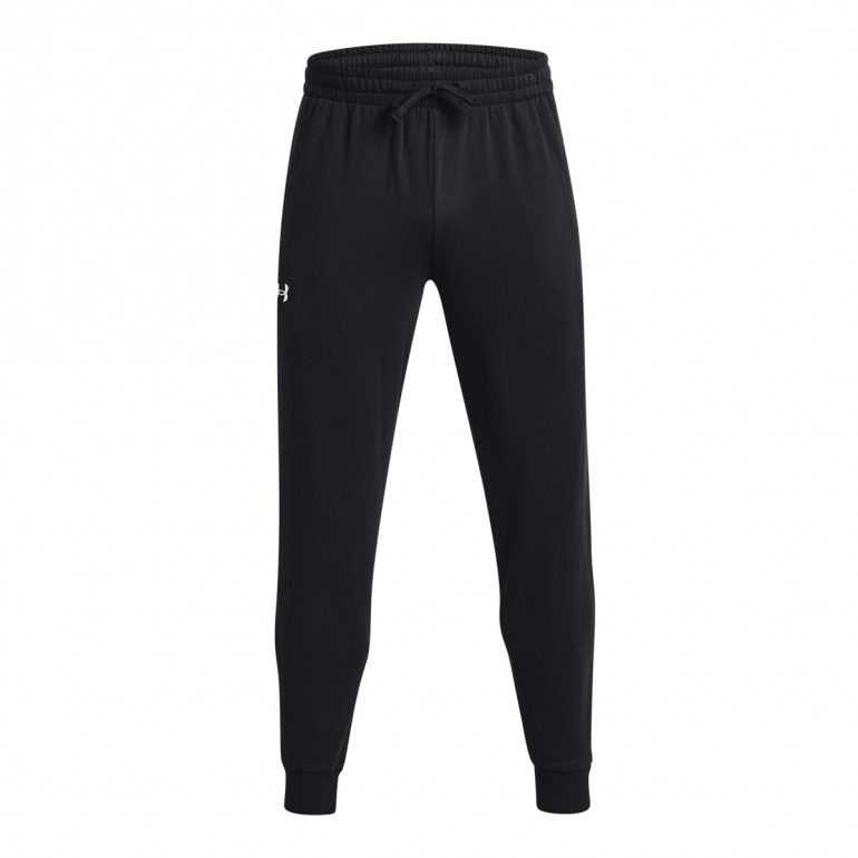 Męskie spodnie dresowe Under Armour UA Rival Fleece Joggers - czarne