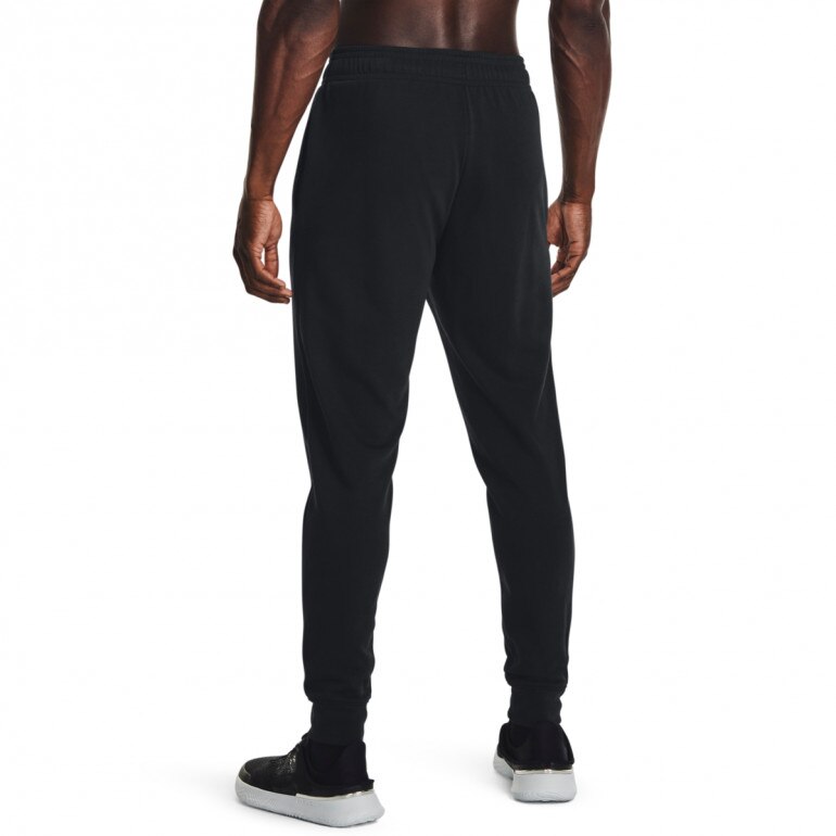Męskie spodnie dresowe Under Armour UA Rival Terry Jogger - czarne