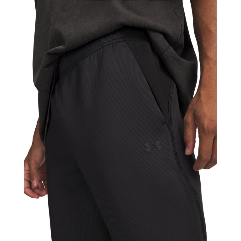 Męskie spodnie dresowe Under Armour UA Unstoppable Flc Txtrd Jogger - czarne