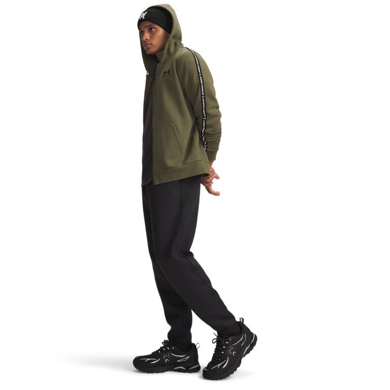 Męskie spodnie dresowe Under Armour UA Unstoppable Flc Txtrd Jogger - czarne