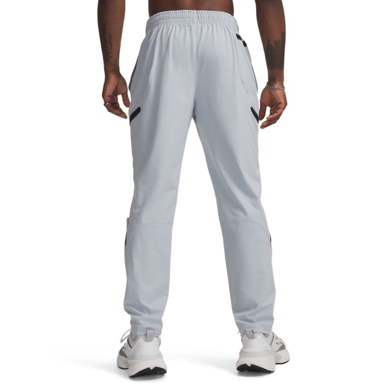 Męskie spodnie treningowe cargo UA Unstoppable Cargo Pant - szare