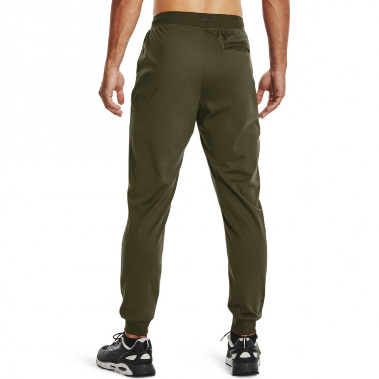 Męskie spodnie treningowe Under Armour Sportstyle Tricot Jogger - oliwkowe/khaki