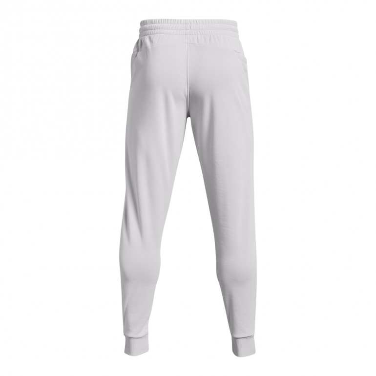 Męskie spodnie treningowe UNDER ARMOUR UA Armour Fleece Joggers - białe