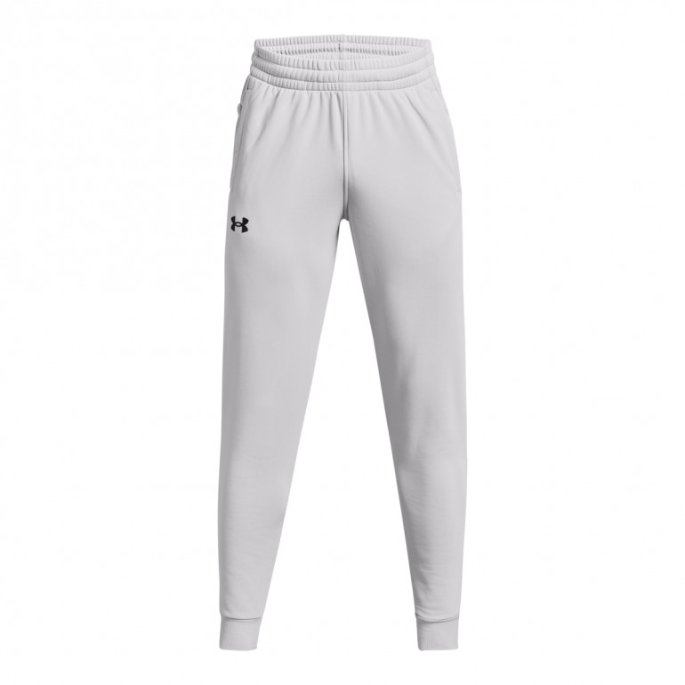 Męskie spodnie treningowe UNDER ARMOUR UA Armour Fleece Joggers - białe