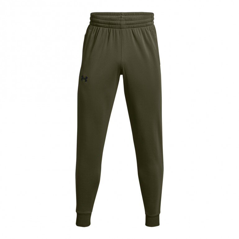 Męskie spodnie treningowe UNDER ARMOUR UA Armour Fleece Joggers - oliwkowe/khaki