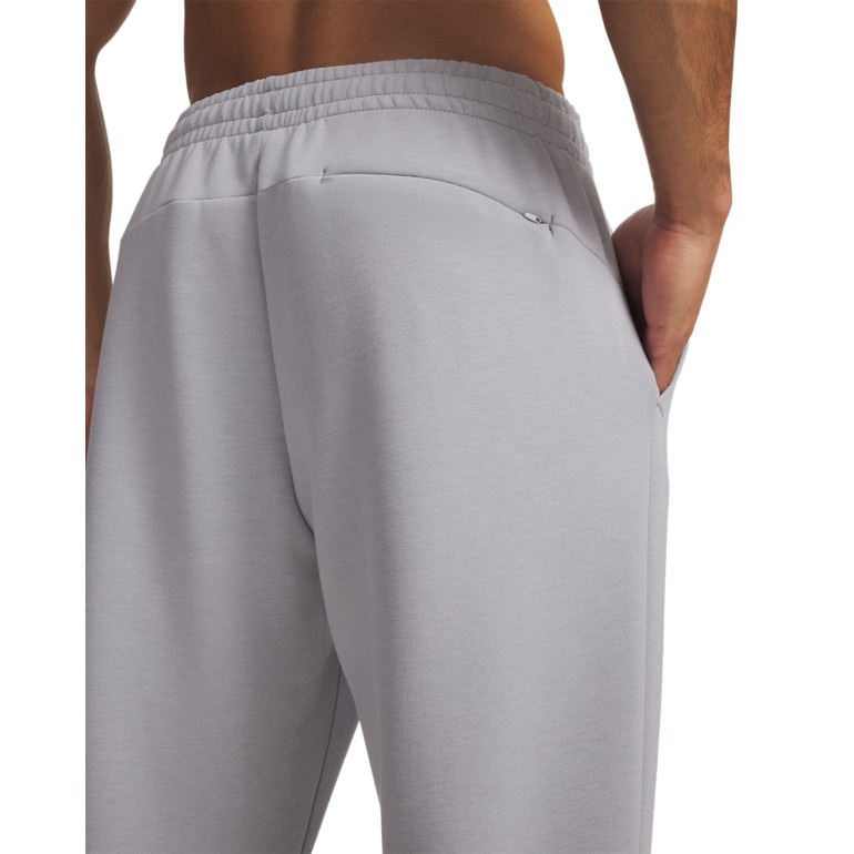 Męskie spodnie treningowe Under Armour UA Flex Fleece Tapered - szare