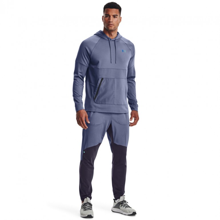 Męskie spodnie treningowe UNDER ARMOUR UA Rush All Purpose Pant - niebieskie