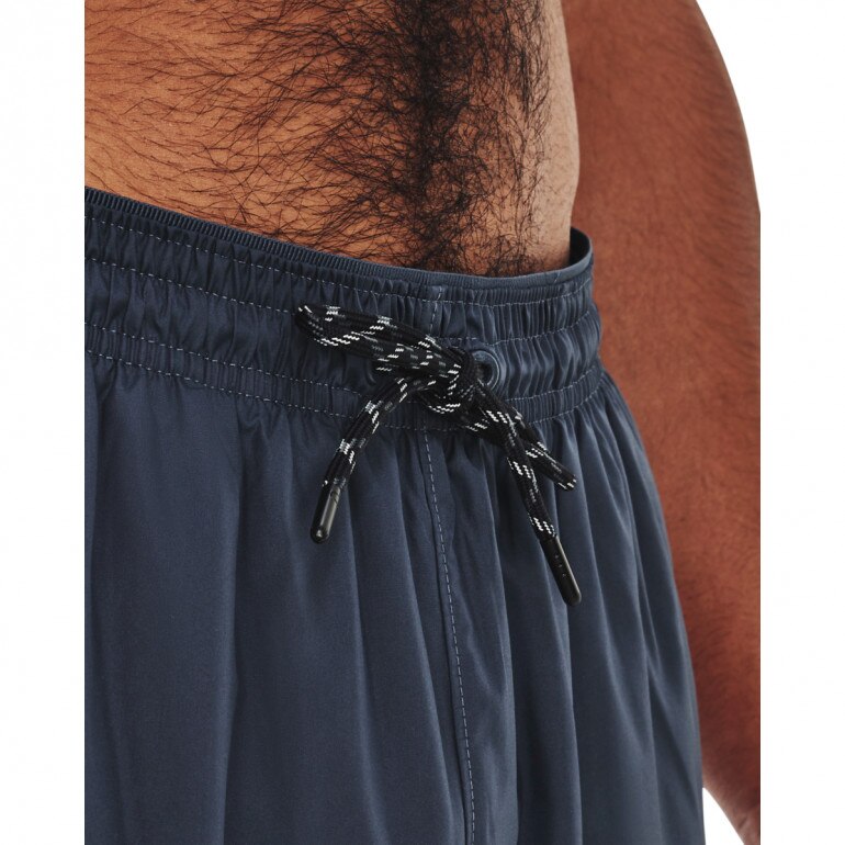 Męskie spodnie treningowe Under Armour UA Rush Woven Pants - grafitowe