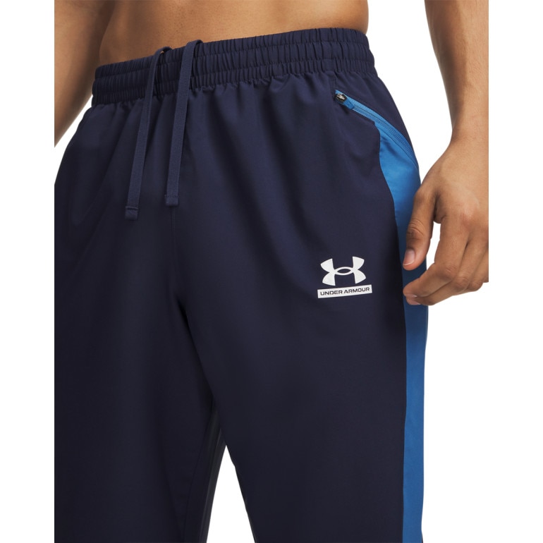 Męskie spodnie treningowe Under Armour UA Tech Sport Pant - granatowe
