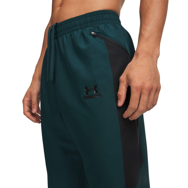 Męskie spodnie treningowe Under Armour UA Tech Sport Pant - turkusowe