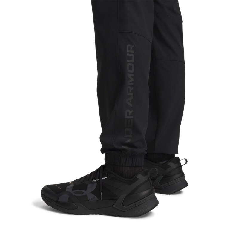 Męskie spodnie treningowe Under Armour UA Tech Utility Woven Pant - czarne
