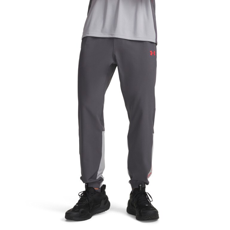 Męskie spodnie treningowe Under Armour UA Tech Utility Woven Pant - szare