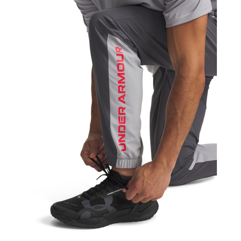 Męskie spodnie treningowe Under Armour UA Tech Utility Woven Pant - szare